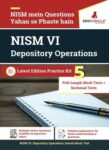 NISM VI: Depository Operations