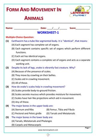 2-11489.jpg Grade-6-Science-Olympiad: Form & Movements in Animals - Image 1