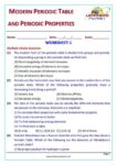 Grade-10-Chemistry-Olympiad: Modern Periodic Table & Periodic Properties