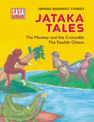 2-12525.jpg The Monkey, Crocodile and foolish Otters - Image 1