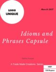 Idioms and Phrases Capsules