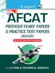 AFCAT (Air Force Common Admission Test) Previous Years Papers & Practice Test Papers (Solved)