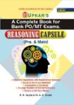 A Complete Book For Bank PO/MT Exams. Reasoning Capsule (Pre. & Main)