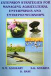 Extension Strategies for Managing Agricultural Enterprises and Entrepreneurship