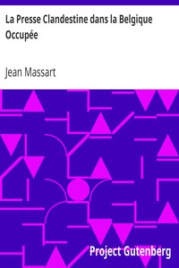 pg11048.cover_.medium.jpg La Presse Clandestine dans la Belgique Occupée - Image 1
