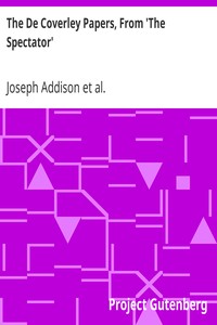 pg20648.cover_.medium.jpg The De Coverley Papers, From 'The Spectator' - Image 1