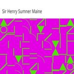 Ancient Law: Its Connection to the History of Early Society