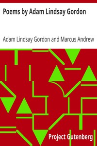 pg258.cover_.medium.jpg Poems by Adam Lindsay Gordon - Image 1