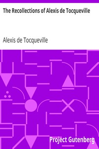 pg37892.cover_.medium.jpg The Recollections of Alexis de Tocqueville - Image 1
