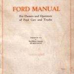 Ford Manual for Owners and Operators of Ford Cars and Trucks (1919)