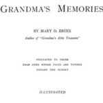 Grandma's Memories