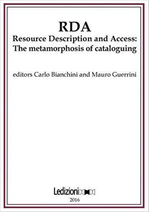 thumbnail-10532.jpg RDA, Resource Description and Access: The metamorphosis of cataloguing - Image 1