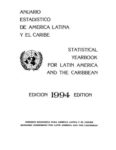 Anuario Estadístico de América Latina y el Caribe 1994 = Statistical Yearbook for Latin America and the Caribbean 1994