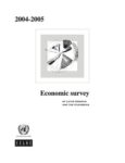 Economic Survey of Latin America and the Caribbean 2004-2005