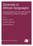 Diversity in African languages: Selected papers from the 46th Annual Conference on African Linguistics