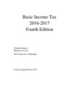 Basic Income Tax: 2016–2017
