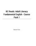 B.C. Reads: Adult Literacy Fundamental English, Course Pack One
