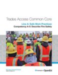 Line A: Safe Work Practices: Competency A-5: Describe Fire Safety