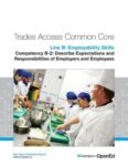 Line B: Employability Skills: Competency B-2: Describe Expectations and Responsibilities of Employers and Employees