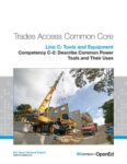 Line C: Tools and Equipment: Competency C-2: Describe Common Power Tools and Their Uses