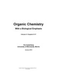Organic Chemistry With a Biological Emphasis: Chapters 9 to 17