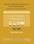 Single Variable Calculus I: Early Transcendentals