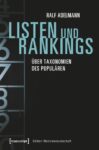 Listen und Rankings: Über Taxonomien des Populären