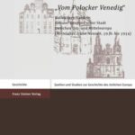 "Vom Polocker Venedig": Kollektives Handeln sozialer Gruppen einer Stadt zwischen Ost- und Mitteleuropa (Mittelalter, frühe Neuzeit, 19. Jh. bis 1914)