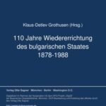 110 Jahre Wiedererrichtung des bulgarischen Staates 1878-1988