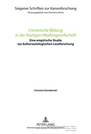 thumbnail-6665.jpg Literarische Bildung in der heutigen Mediengesellschaft - Image 1