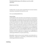 Sociale zekerheid in een open samenleving