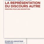 La Représentation du Discours Autre: Principes pour une description
