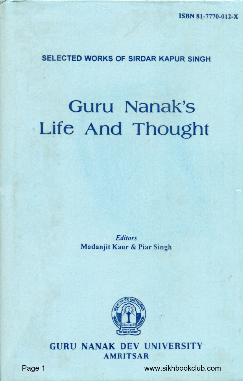 Pages from GuruNanaksLifeAndThough111t_page-0001 Guru Nanak's Life and Thought - Image 1